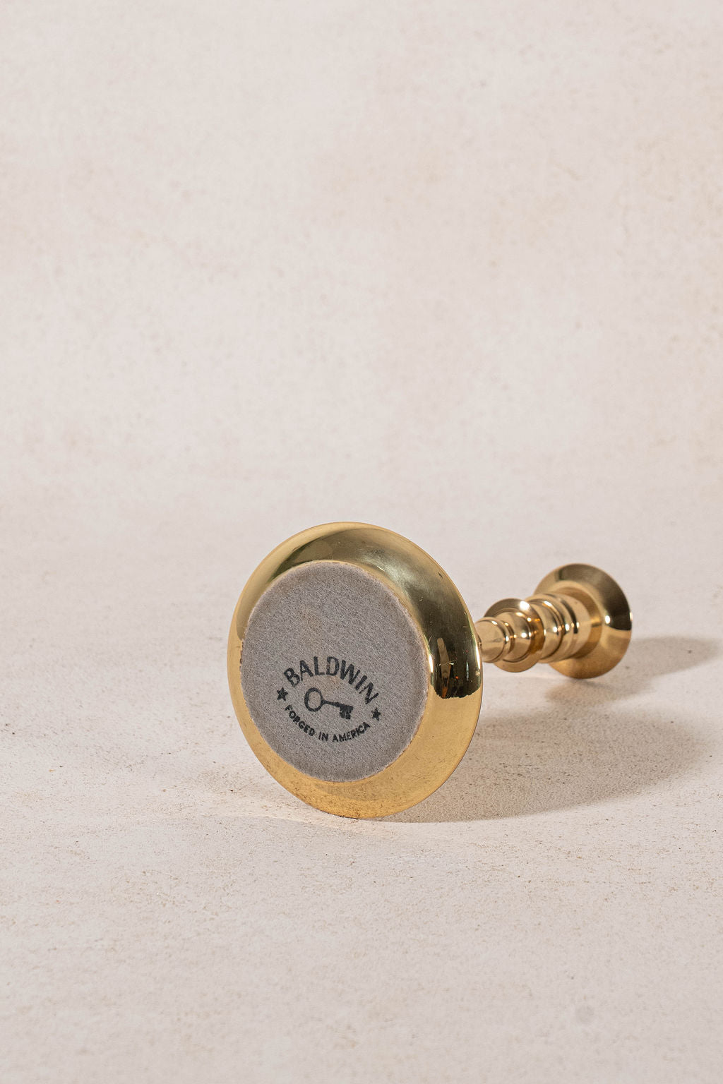 Baldwin Lacquered Brass 6.75” Candlestick