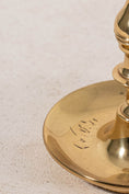 Load image into Gallery viewer, Baldwin Lacquered Brass 6.75” Candlestick
