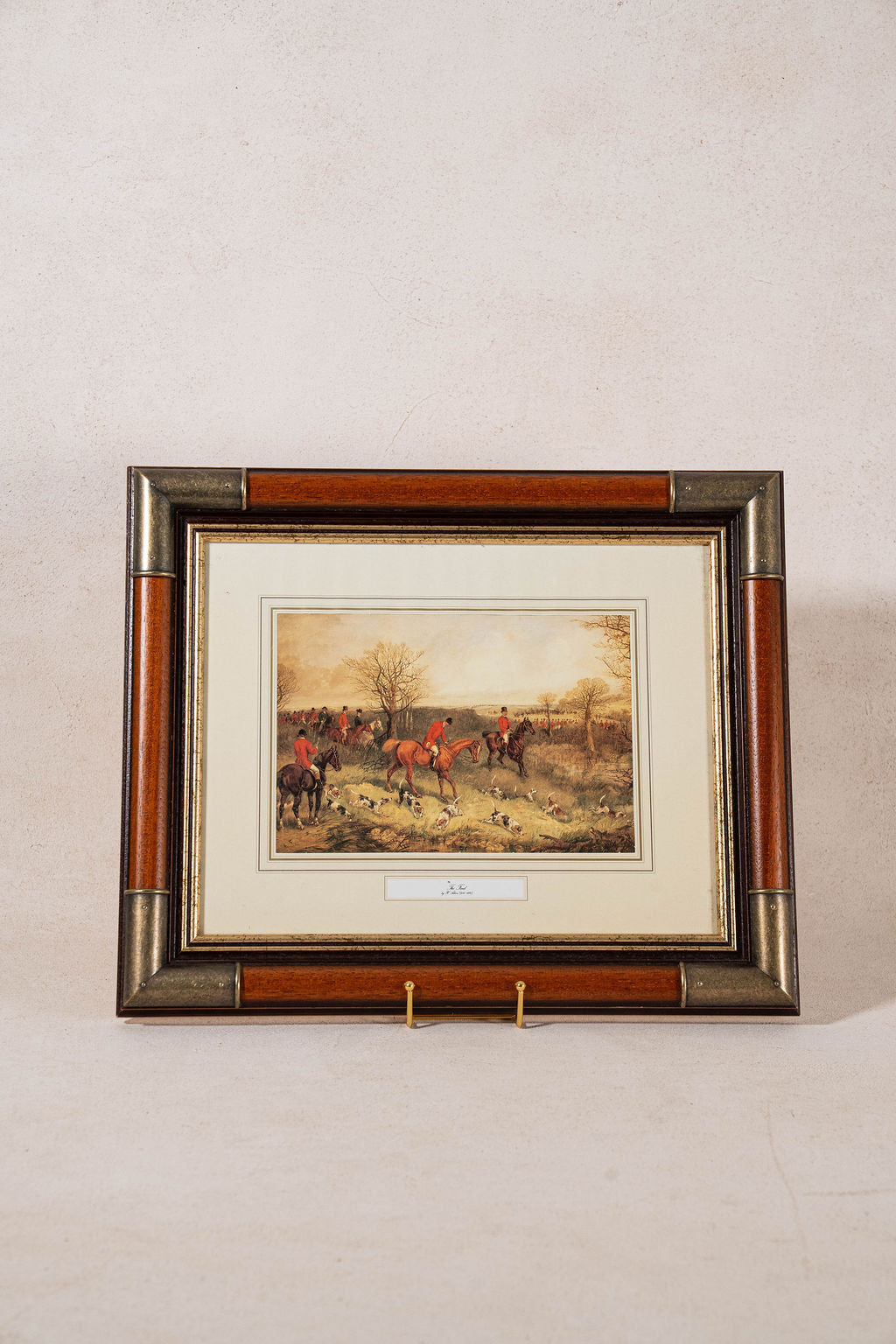 Framed Vintage Hunt Print by H. Alken "The Find"