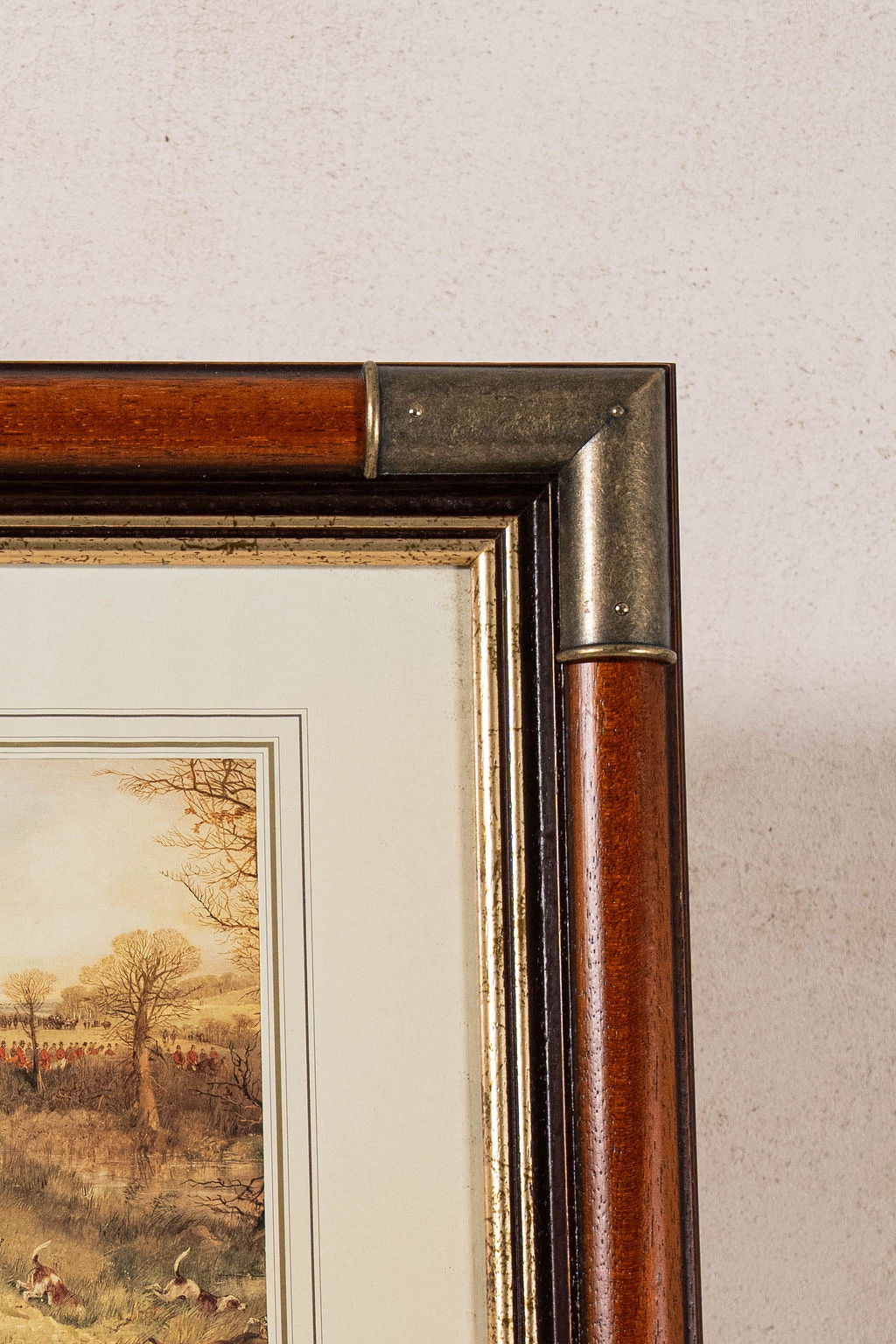 Framed Vintage Hunt Print by H. Alken "The Find"